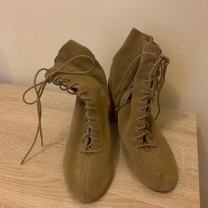 Zara Tan Booties